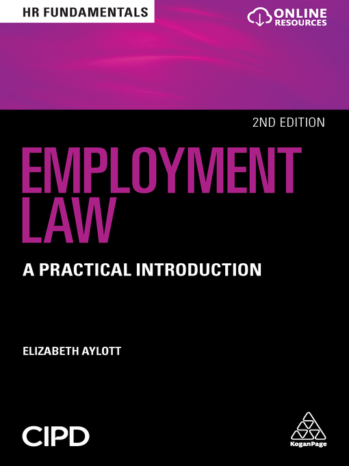 Title details for Employment Law by Elizabeth Aylott - Available